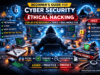 Beginner’s Guide for Cyber Security and Ethical Hacking (Step-by-Step 2026) Beginner’s guide for cyber security and ethical hacking showing penetration testing workflow and hacking tools dashboard
