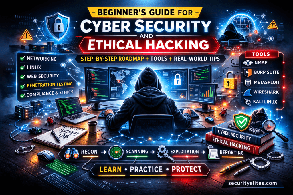 Beginner’s Guide For Cyber Security And Ethical Hacking (Step-by-Step ...