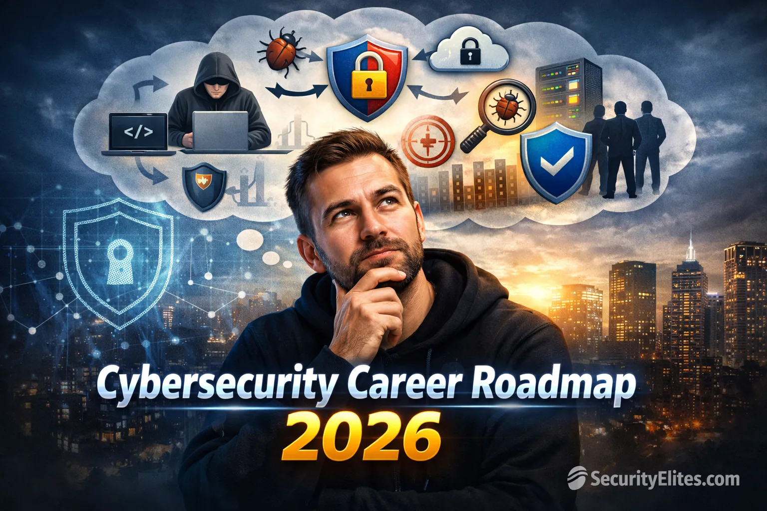 Cybersecurity Career Roadmap 2026 – Complete Beginner to Expert Guide