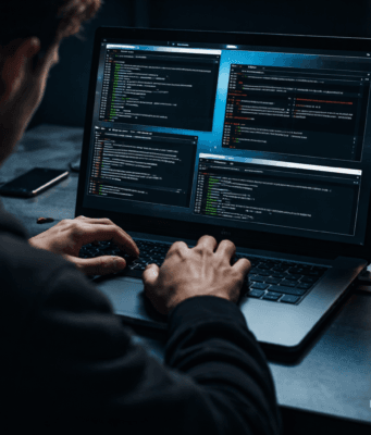 Kali Linux Commands List – 200+ Ethical Hacking Commands Cheat Sheet (2026) Cybersecurity expert typing Kali Linux commands in terminal for ethical hacking and penetration testing workflow