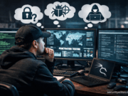 What Is Ethical Hacking? Complete Beginner Guide (Step-by-Step 2026) Ethical hacker thinking about ethical hacking process while performing penetration testing on cybersecurity workstation