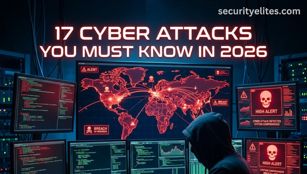 17 most common cyber attacks in 2026 cybersecurity threats guide