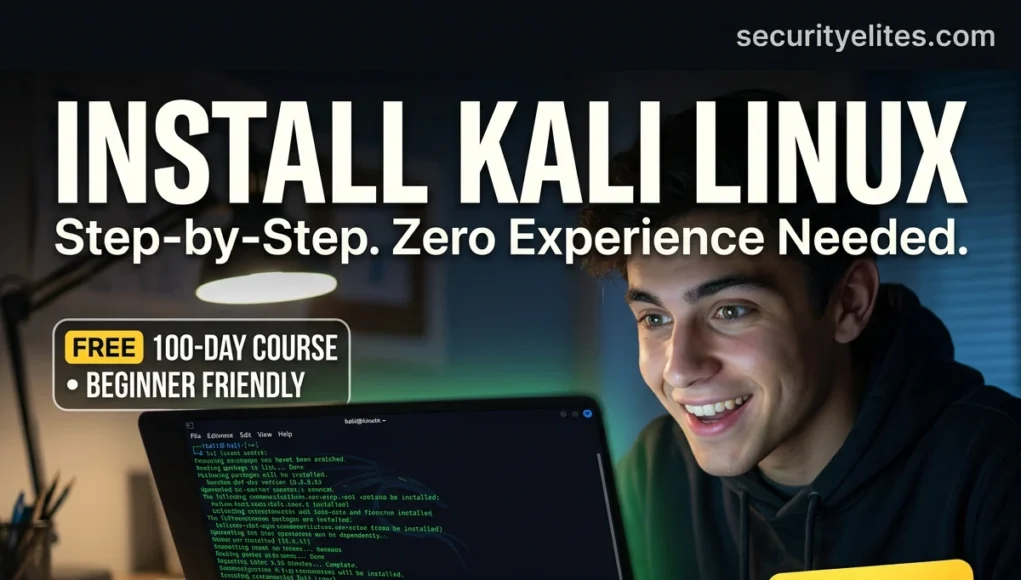 How to Install Kali Linux 2026 — Day 2 Beginner Guide