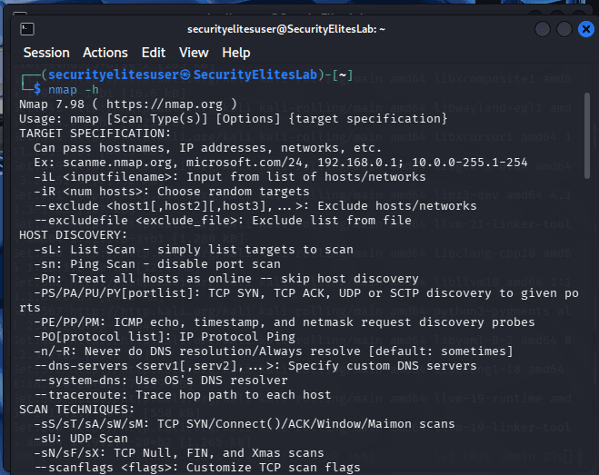 NMAP Hands On lab - 4
