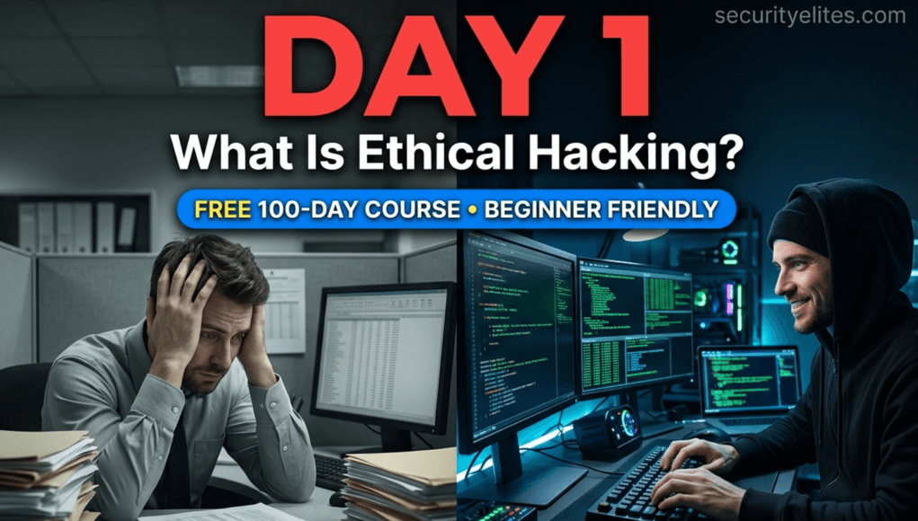 What Is Ethical Hacking - Day 1 Guide for Beginners 2026
