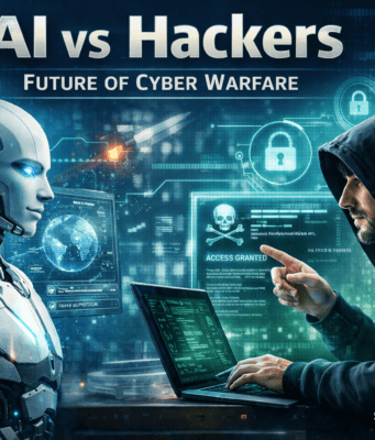 AI vs Hackers: Future of Cyber Warfare Explained (2026 Cybersecurity Guide) AI vs Hackers: Future of Cyber Warfare