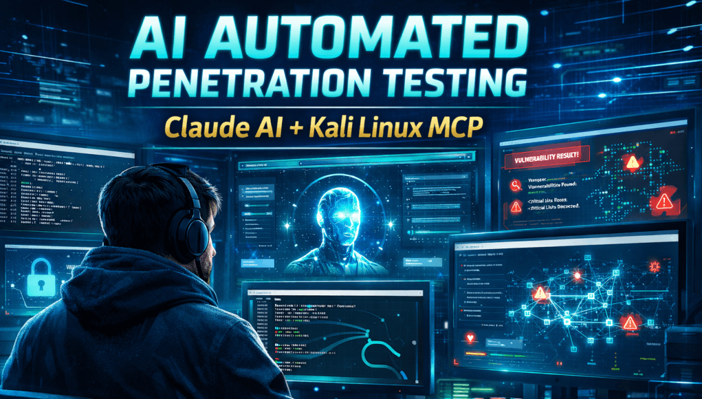 Claude AI Kali Linux MCP penetration testing automation workflow