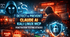 How to Detect and Prevent Claude AI Kali Linux MCP Penetration Testing Attacks (7 Security Defenses) Detect and prevent Claude AI Kali Linux MCP penetration testing attacks using cybersecurity monitoring and firewall defense