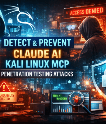 How to Detect and Prevent Claude AI Kali Linux MCP Penetration Testing Attacks (7 Security Defenses) Detect and prevent Claude AI Kali Linux MCP penetration testing attacks using cybersecurity monitoring and firewall defense