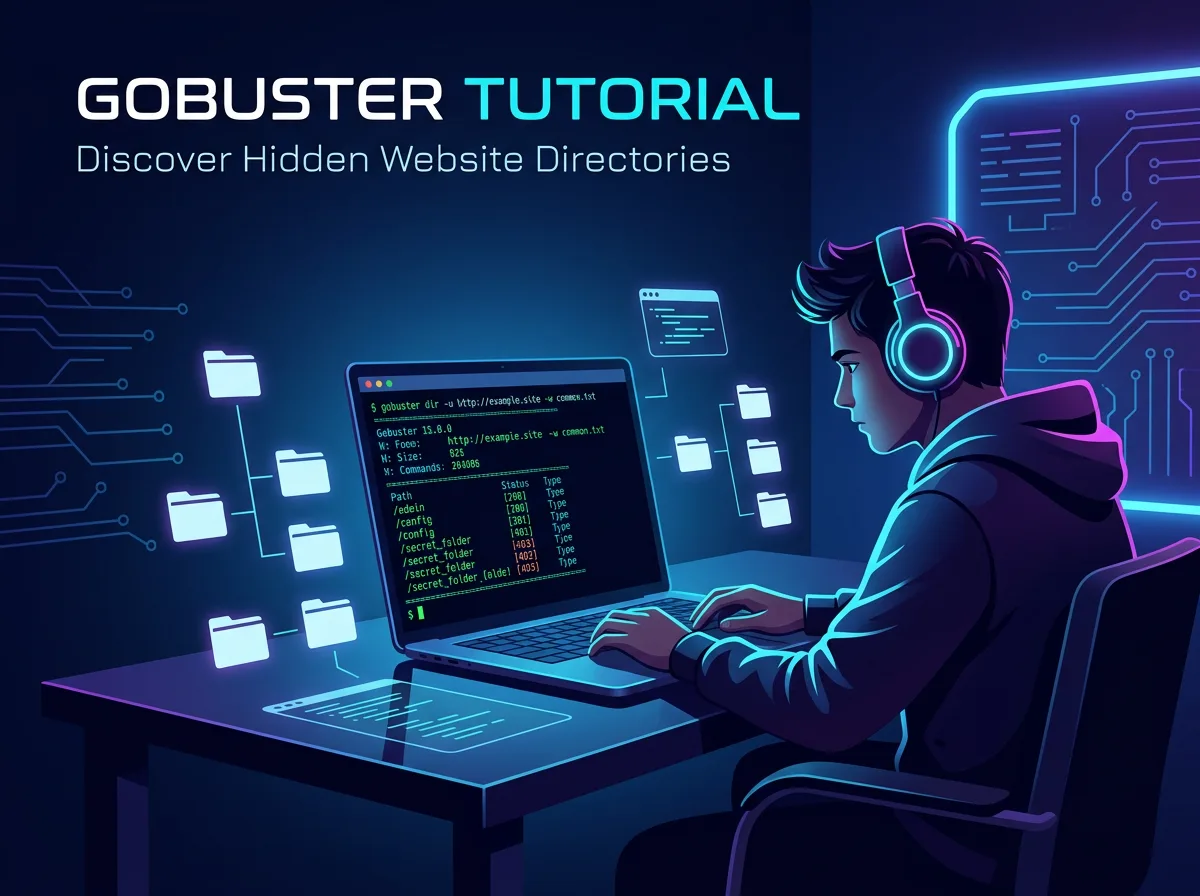 Gobuster Tutorial: 9 Powerful Steps to Discover Hidden Directories (Kali Linux Guide)