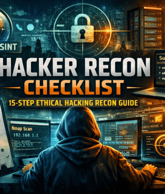 Hacker Recon Checklist: 10-Step Ethical Hacking Recon Guide Hacker Recon Checklist – Ethical Hacking Reconnaissance Process with OSINT, Subdomain Enumeration and Nmap Scanning