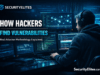 How Hackers Find Vulnerabilities: Beginner Guide to Real Attacker Methodology Ethical hacker searching for vulnerabilities using penetration testing and vulnerability scanning techniques