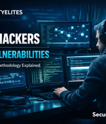 How Hackers Find Vulnerabilities: Beginner Guide to Real Attacker Methodology Ethical hacker searching for vulnerabilities using penetration testing and vulnerability scanning techniques