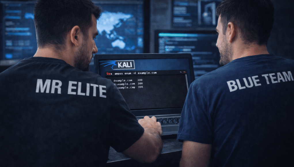 Information Gathering Using Kali Linux Day 8: Attack Surface Mapping with Amass