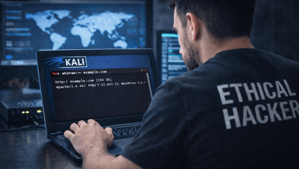 Information Gathering Using Kali Linux Day 6: Technology Fingerprinting with WhatWeb