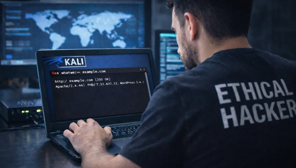 Information Gathering Using Kali Linux Day 6: Technology Fingerprinting with WhatWeb