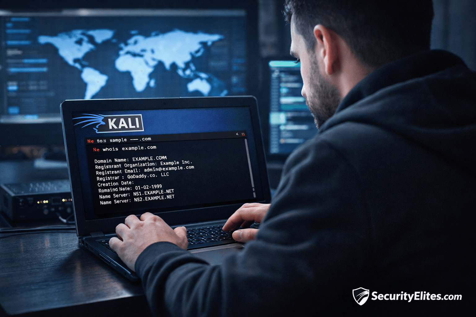 Information Gathering Using Kali Linux Day 1: WHOIS Tutorial for Beginners