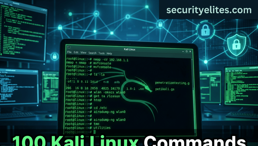 kali linux commands ethical hacking terminal guide