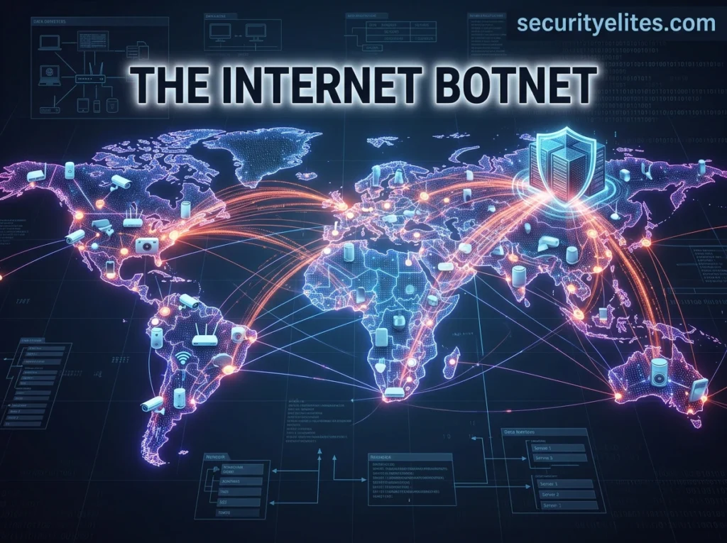 mirai botnet attack using infected iot devices