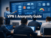 VPN & Anonymity Guide for Ethical Hackers (Intermediate Level) Cybersecurity training classroom teaching VPN and anonymity concepts for ethical hackers