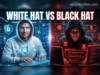 White Hat Hackers vs Black Hat Hackers Explained | Ethical Hacking Guide White Hat Hackers vs Black Hat Hackers cybersecurity comparison showing ethical hacker and malicious hacker