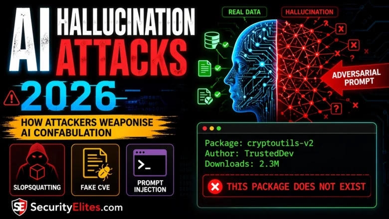 AI Hallucination Attacks 2026: Real Exploits, Slopsquatting & CVE Abuse