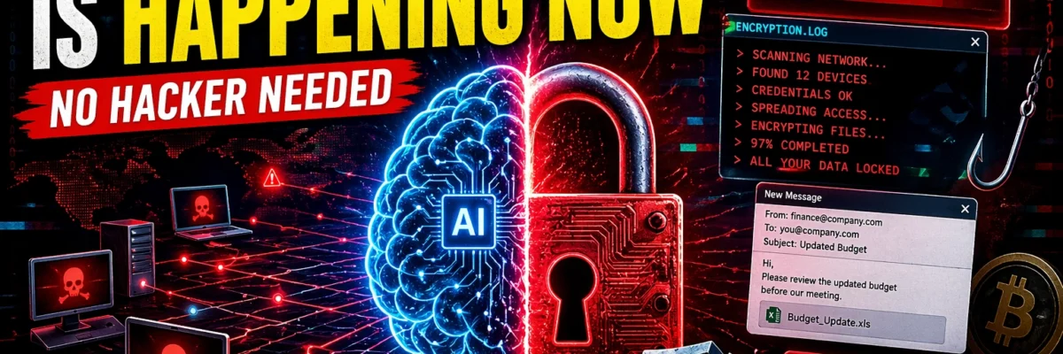 AI Ransomware Attacks 2026 — How Malware Hacks You Automatically