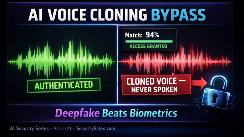 AI Voice Cloning Authentication Bypass 2026 — How Deepfakes Defeat Voice Biometrics