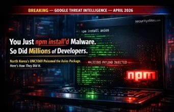 North Korea Just Poisoned the Axios npm Package — Here’s Exactly How a Supply Chain Attack Works (2026) Axios npm supply chain attack 2026 showing malicious payload injected during npm install linked to North Korea UNC1069