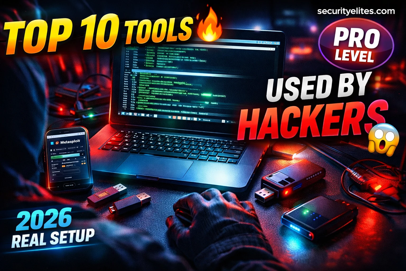10 Best Hacking Tools in 2026 — What Every Ethical Hacker Actually Uses