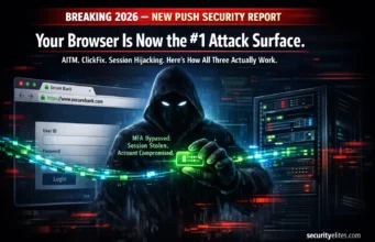 Browser-Based Attacks 2026 — AITM Phishing, ClickFix and Session Hijacking Are Driving the Biggest Breaches Right Now (Complete Guide) Browser-based attacks 2026 showing AITM phishing, ClickFix malware and session hijacking intercepting secure HTTPS browser sessions
