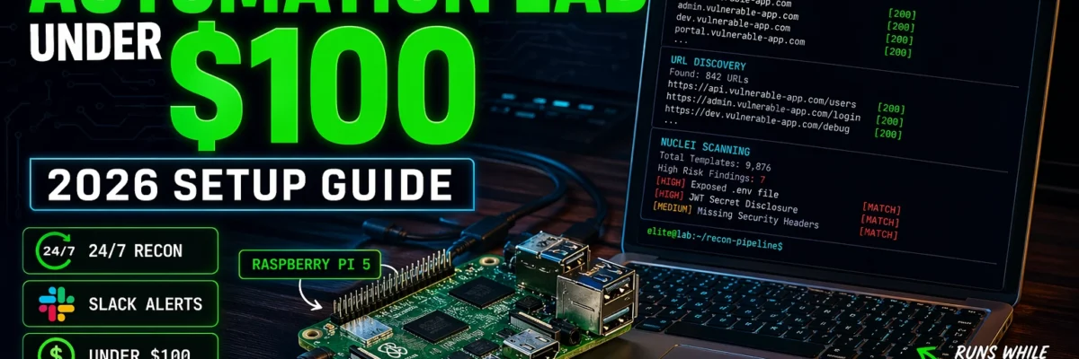 How to Build a Bug Bounty Automation Lab at Home for Under $100 (2026)