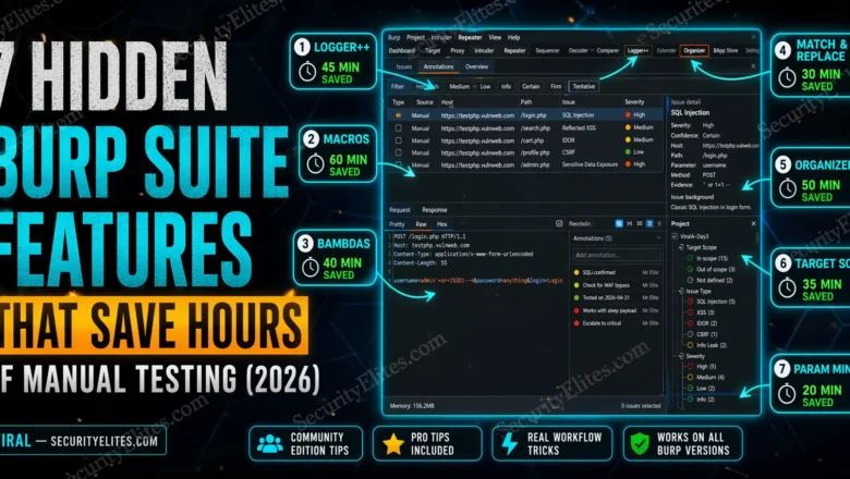 7 Hidden Burp Suite Features That Save Hours of Manual Testing (2026)