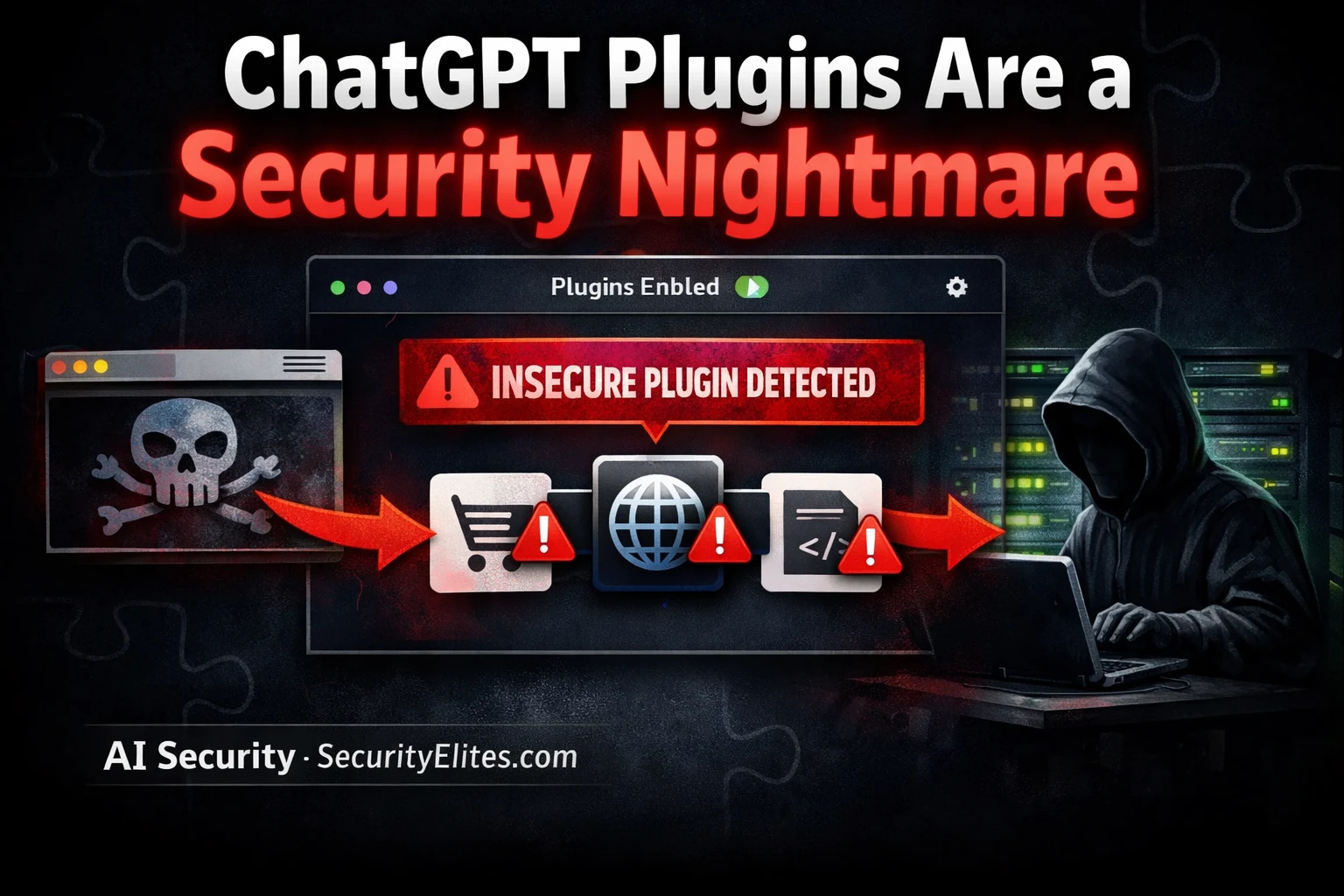 chatgpt plugin security vulnerabilities 2026 cyber security image ChatGPT Plugins Are a Security Nightmare — Here’s How Hackers Exploit Them