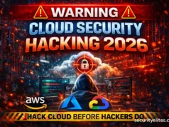 Cloud Security Hacking 2026 — How Attackers Exploit AWS, Azure & GCP (Ethical Hacker’s Guide) Cloud Security Hacking 2026 warning thumbnail showing AWS Azure GCP exploits and cloud attack techniques
