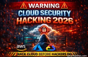 Cloud Security Hacking 2026 — How Attackers Exploit AWS, Azure & GCP (Ethical Hacker’s Guide) Cloud Security Hacking 2026 warning thumbnail showing AWS Azure GCP exploits and cloud attack techniques