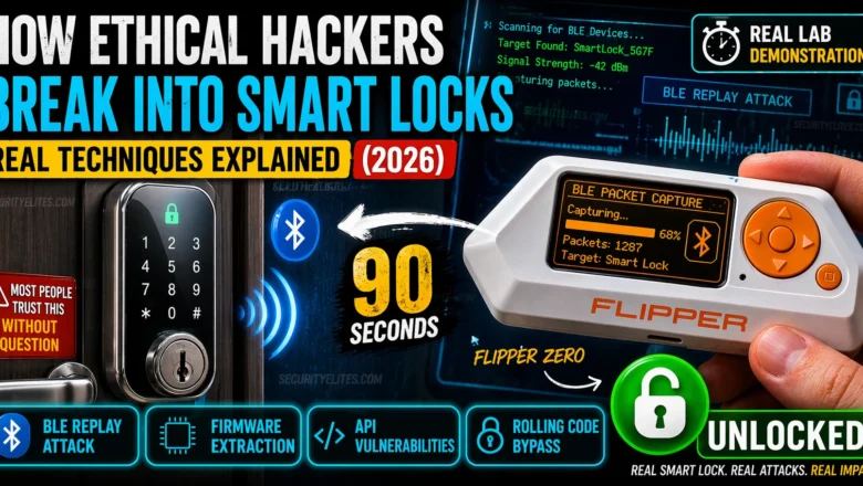 How Ethical Hackers Break Into Smart Locks — Real Techniques Explained (2026)
