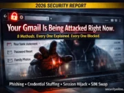 How Hackers Hack Gmail Accounts in 2026 — Every Method Exposed How hackers hack Gmail accounts in 2026 showing phishing, session hijacking, credential stuffing and SIM swap attacks