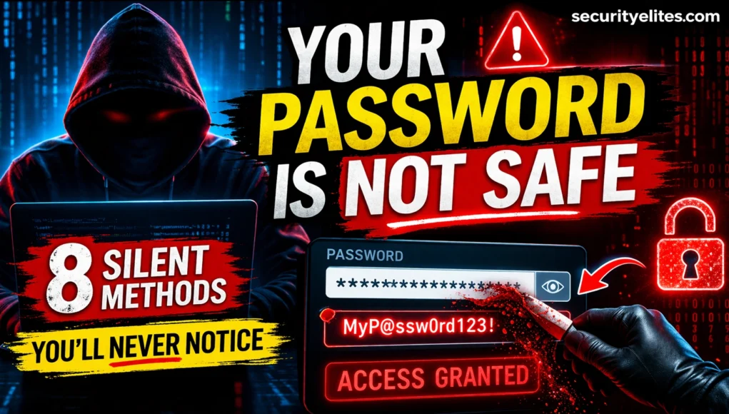 How Hackers Steal Passwords in 2026 – 8 Silent Methods Explained How hackers steal passwords in 2026 using phishing keyloggers and silent attack methods