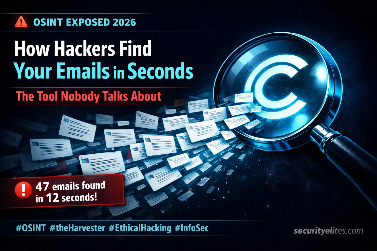 How Hackers Use theHarvester to Find Emails in Seconds (Most Don’t Know This)