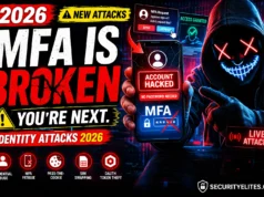 Identity Based Attacks 2026 — Credential Abuse, MFA Bypass & Account Takeover (Complete Guide) Identity Based Attacks 2026 showing MFA bypass, credential abuse, and account takeover techniques used by hackers