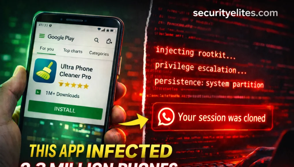 NoVoice Android malware infecting 2.3 million phones via Google Play rootkit attack 2026