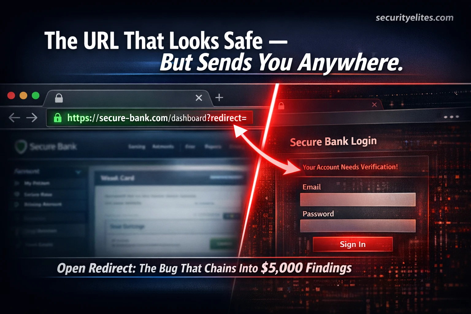 Day 11: Open Redirect Bug Bounty Hunting 2026 — Find, Chain and Report the Vulnerability That Turns $200 Bugs Into $5,000 Findings