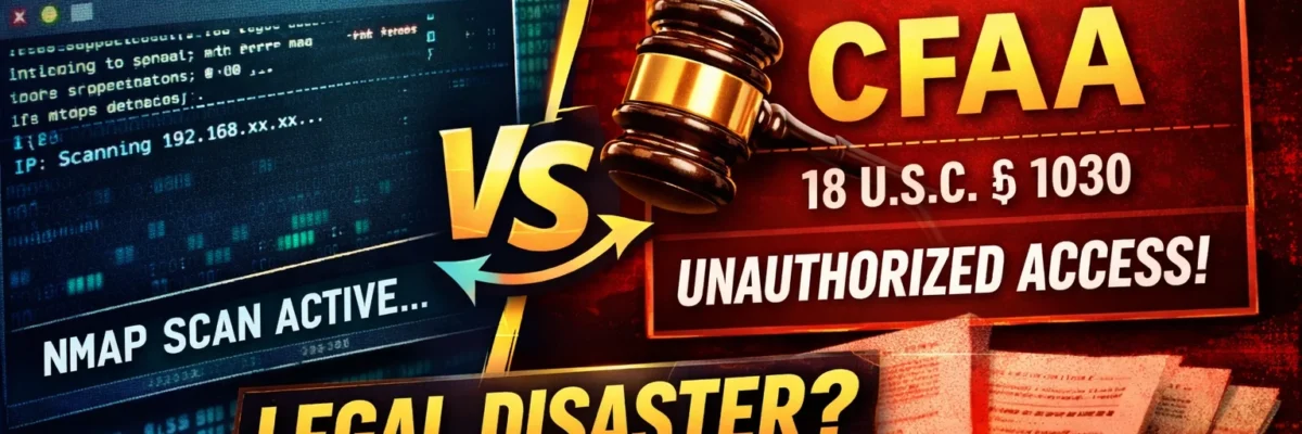 What Happens When You Scan Someone’s IP Without Permission in 2026 (The Law)