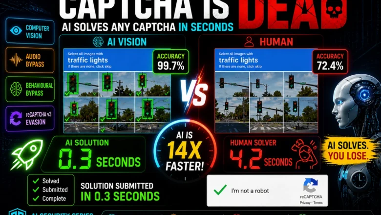 AI CAPTCHA Bypass 2026 — How AI Solves Any CAPTCHA in Seconds