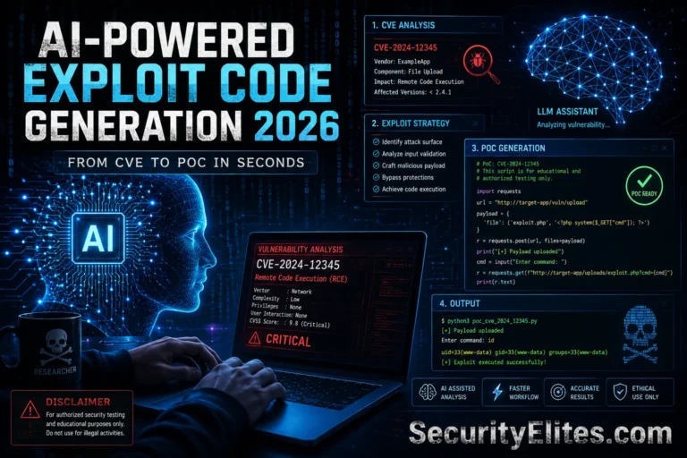 AI-Powered Exploit Code Generation — From CVE to PoC in Seconds