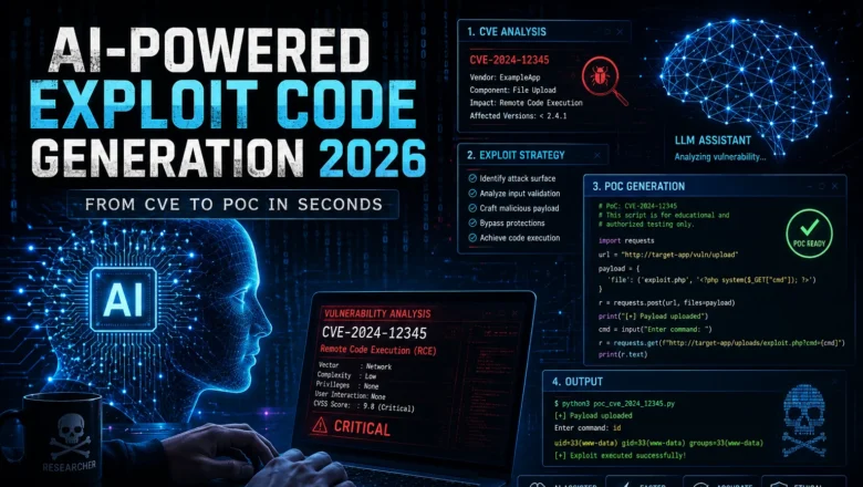 AI-Powered Exploit Code Generation — From CVE to PoC in Seconds