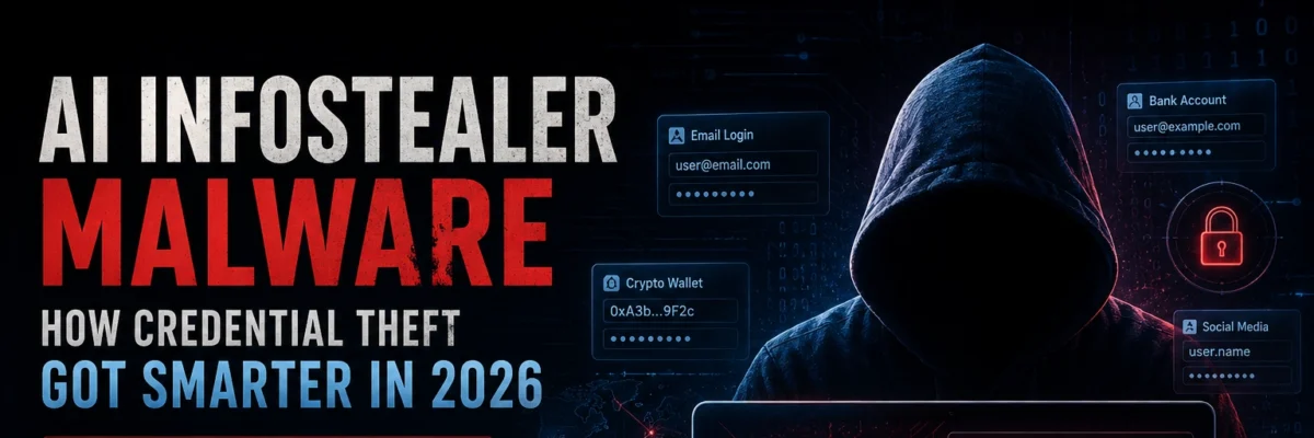 AI Infostealer Malware — How Credential Theft Got Smarter