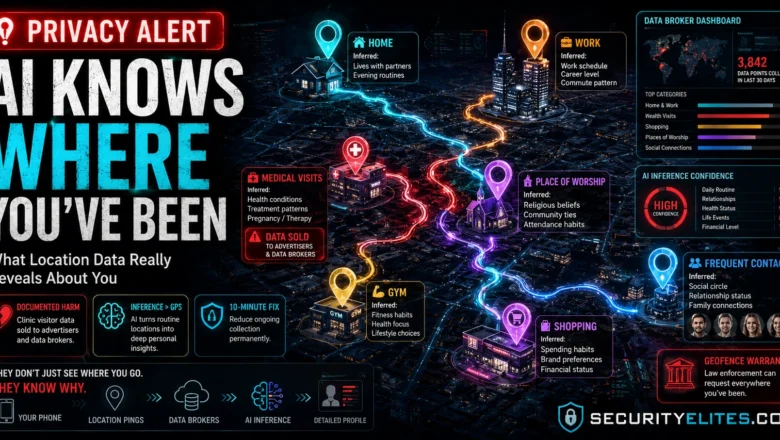 AI Location Tracking Privacy — What Apps Know About Where You Go
